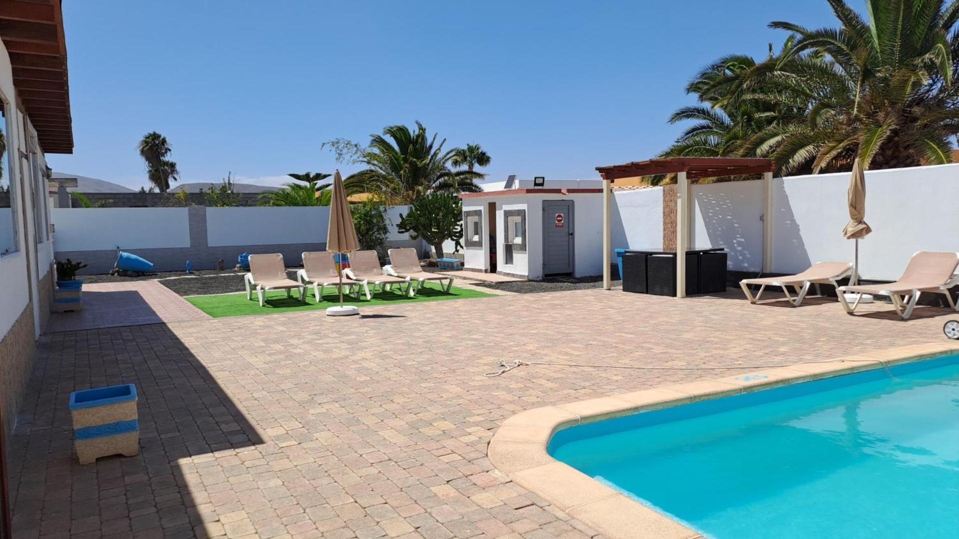 Villa Experience Heated Salty Water Pool Caleta De Fuste Exterior foto